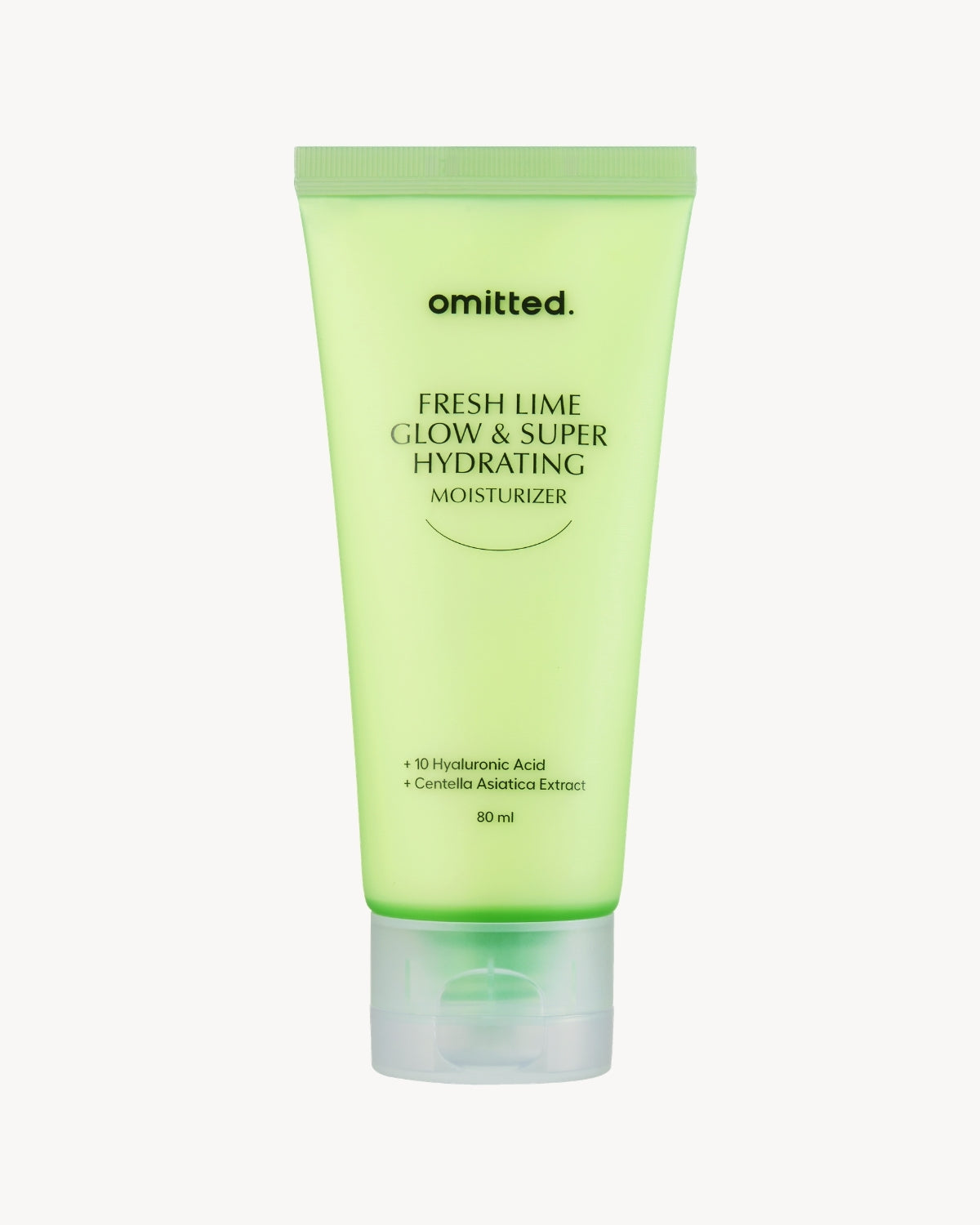 Omitted Fresh Lime Glow & Super Hydrating Moisturiser 80ml